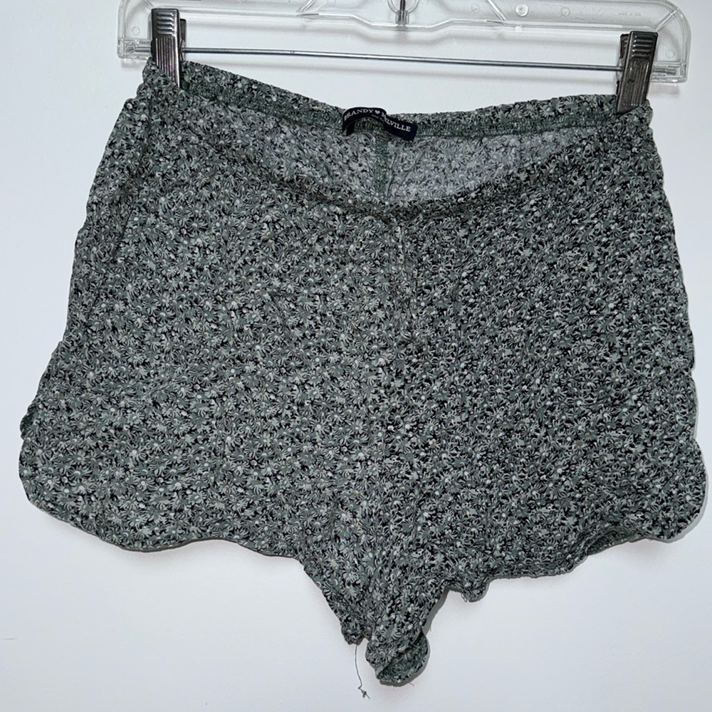 Brandy Melville floral cotton shorts